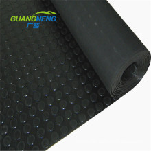 Black Anti Slip Garage Workshop Rubber Flooring Mat Rolls